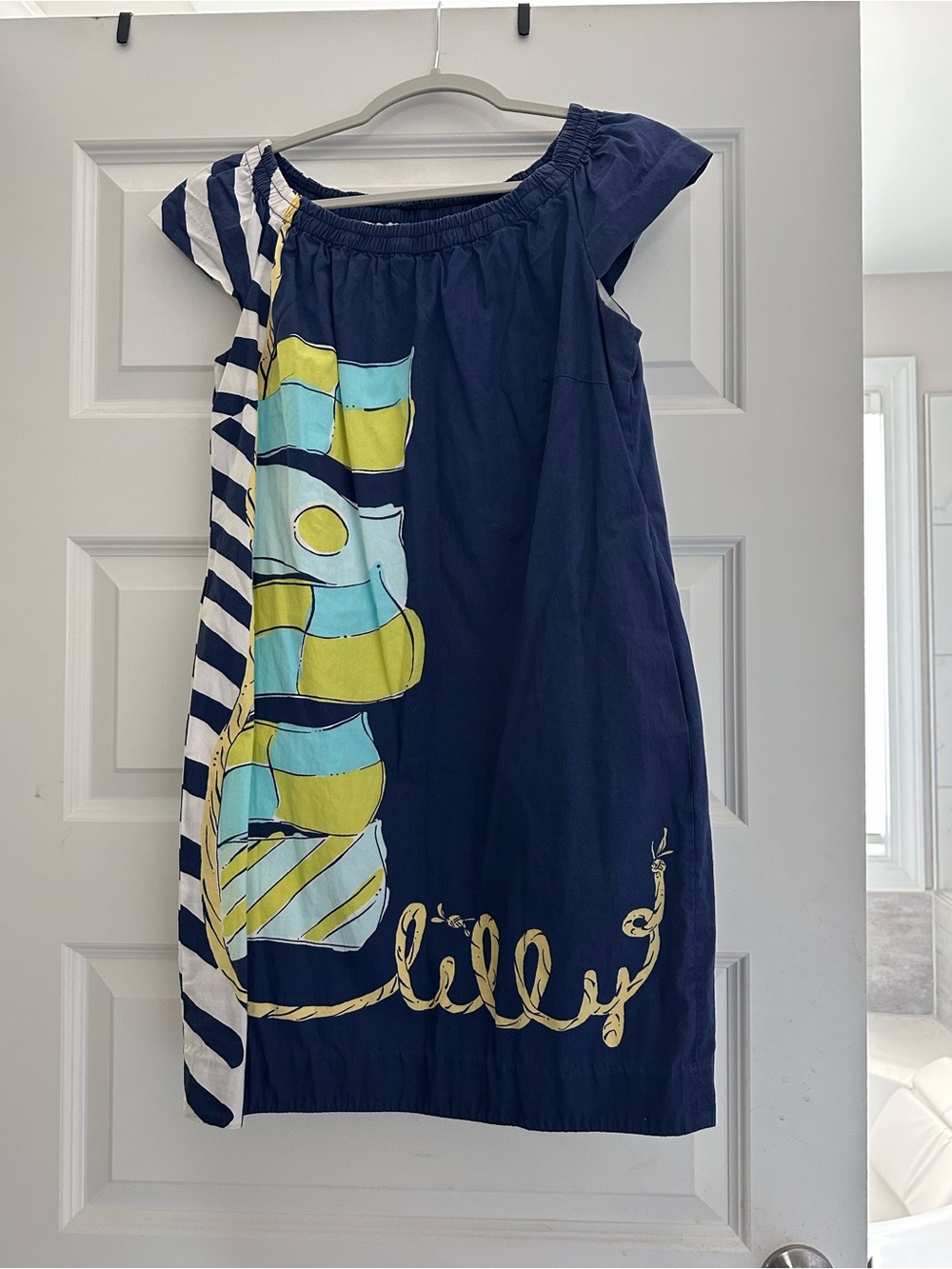 Lilly Pulitzer Navy Blue dress with pockets
